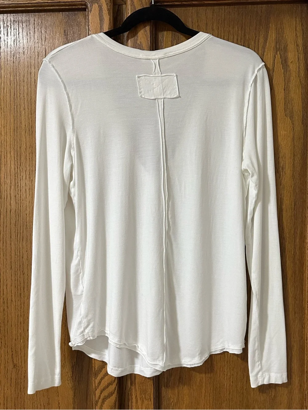 Free People We the Free Soft Deep V-Neck Long Sleeve Top Sz M